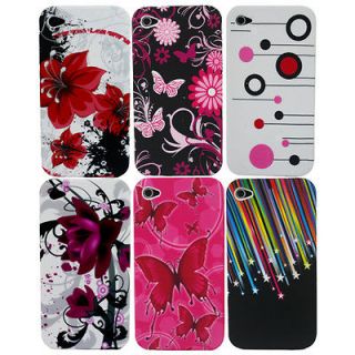 6pcs New Good Classic Lovely Soft Back Cover Case Iphone 4 4th 4S,S2