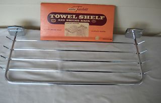   Deco 50s Chrome Towel Bar Holder Rack 22 AUTOYRE Fairfield Bathroom
