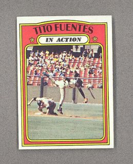 1972 Topps 428 Tito Fuentes in Sports Mem, Cards & Fan Shop