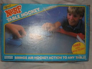 Vintage 1982 Nerf Table Hockey set in box Table Top Toy VTG