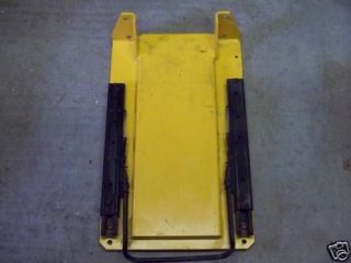 Volvo 11007410 Seat Bracket Used C D & E Model Loaders