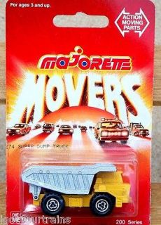 Majorette Movers #274 Super Dump Truck Construction TEREX MIB