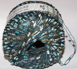 ICE Yarn for knitting mini Ladder type 50gr ball Beige Turquoise Blue 