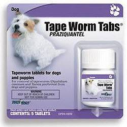 Tape Worm Tabs 34mg Canine Gtd Fresh 