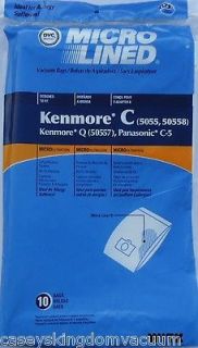 Newly listed 10 Vacum Bags for  Type C Kenmore Q Panasonic C 5 