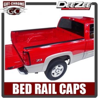   Zee Black Aluminum Bed Rail Caps Chevy GMC C/K Truck 6.5 1988 1998