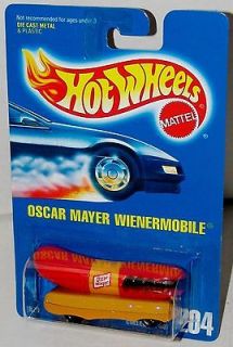 Hot Wheels Oscar Mayer Wienermobile BWs Blue Card Collector #204 