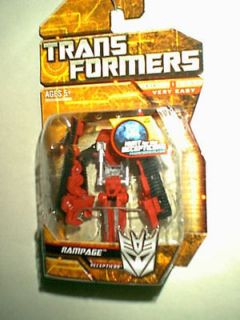 transformers rampage toys