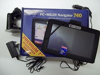 PC MILER Navigator 740 GPS Receiver (NEW)