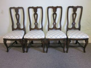 Henredon Set of 4 Italian Style Dining Chairs