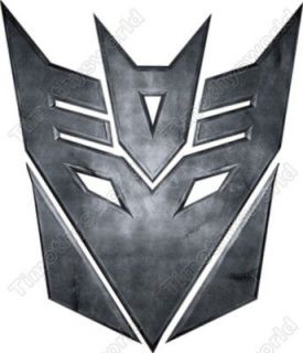 Transformers Decepticon Iron on Transfer