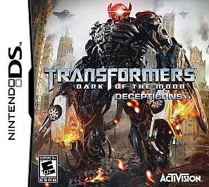 BRAND NEW SEALED Transformers Dark of the Moon Decepticons (Nintendo 