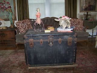 antique trunk coffee table in Chests & Trunks
