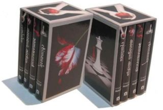 TWILIGHT SAGA Hard Back box Set Meyer UKRAINIAN 4 books