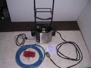 GOODWAY AQ R1500 FURNACE DUCT CLEANER BARELY USED VARIABLE SPEED FOR 