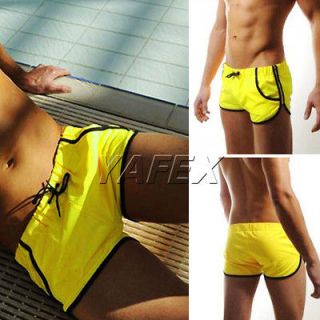 NEW Sexy Mens Loose swimming Swimwear Swim Boxers Trunks Bathing Suit 