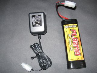 NEW HPI SAVAGE BATTERY PACK X 2000mAh NiMH Battery and Charger 7.2V
