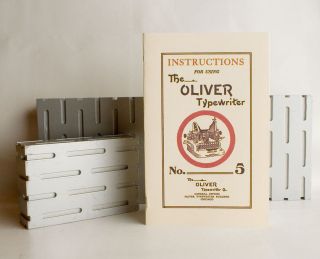 Oliver Typewriter no.5 Instruction Manual