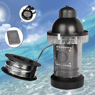 Underwater Fishing Colour Video Camera w/ 65ft (20m) Cables 360 Deg 