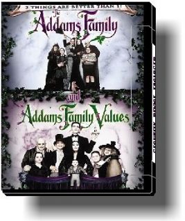 ADAMS FAMILY & ADDAMS FAMILY VALUES 1&2 DVD BRAND NEW
