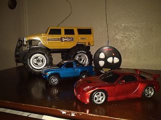 VINTAGE TYCO RC & NIKKO DODGE RAM MAZDA RX7 HUMMER RTR CANNED HEAT