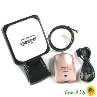   Kasens Wi Fi USB 60dbi Antenna SMA Connector 802.11b/g/n Adapter