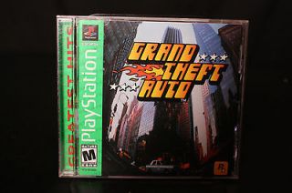 PS1 Grand Theft Auto Complete Sony PlayStation 1 1998 Free US Shipping