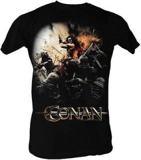   The Barbarian Movie poster 2011 Battle Licensed Adult Shirt S XXL