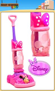   Minnie Mouse Pink Role Play Toys   Vacuum/ Hoover Cleaner   NEW DESIGN