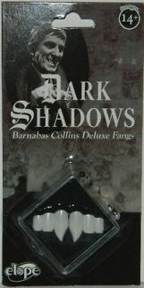 Dark Shadows TV Series Barnabas Collins Deluxe Vampire Fangs, NEW 