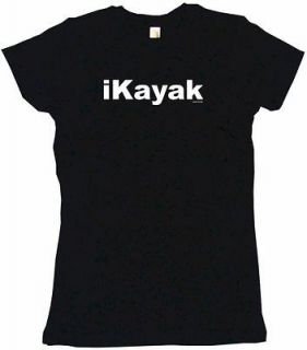 iKayak Womens Tee Shirt Pick Size & Color Kayak