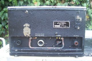   receiver complete of all tubes and two vibrators. Nic​e BOMBER radio
