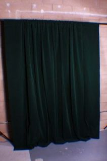 New Green Velvet Custom Panel Drape Home Window Studio Theater Curtain 