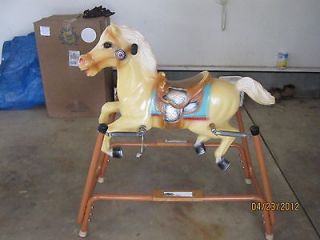   FLEXI​BLE FLYER ROCKING HORSE Spring Antique Child Toy Riding Horse