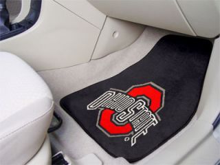 Ohio State Buckeyes Fabric Car Floor mats (2 pc)