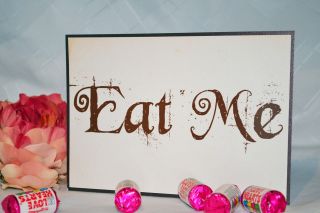 Wedding Candy Cake Buffet Sweet Bar Table Personalised Sign Vintage