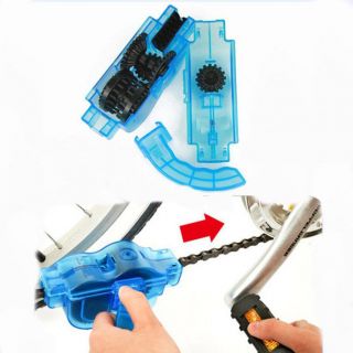   Bicycle 3D Chain Cleaner + 6 Brushes Quick Clean Wash Kit Tool