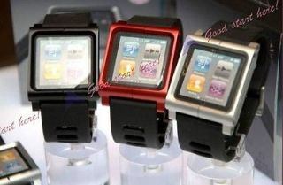 New Fashion Aluminum Blade Watch Band Wrist Cover Case For iPod Nano 6 