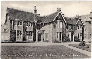 Rare Postcard St Edmunds College Old Hall Ware Hertford