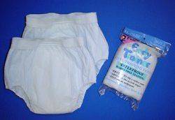 Newly listed NEW 6 PC SOLID WHITE Waterproof Training Pants  SZ 3T