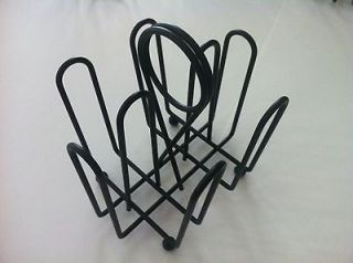   Commercial Table Top JELLY PACKET RACK  Blk Powder Coated Metal  Used