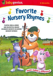 Baby Genius   Favorite Nursery Rhymes DVD, 2010