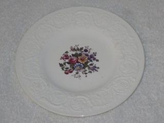 Vintage Wedgwood Patrician Swansea Floral Bread & Butter Plate