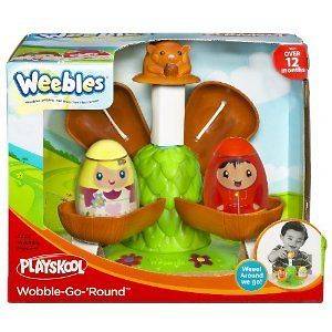 Weebles Wobble Go Rou​nd Playset