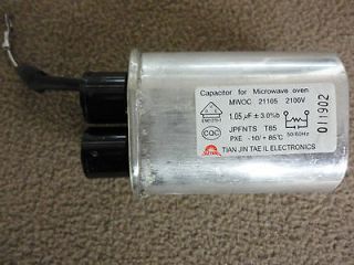   Kenmore / Maytag 1.05 uF 2100V Microwave Oven Capacitor 0CZZW1H003H