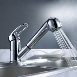   Single Handle Pull out Water Saving Kitchen Sink Faucet Mixer Taps