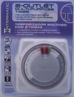 INTERMATIC 2 OUTLET MULTI PURPOSE TIMER