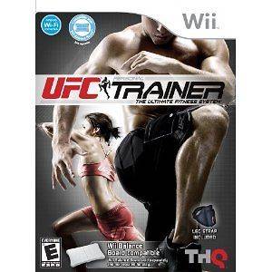 UFC Personal Trainer The Ultimate Fitness System Wii *NEW*