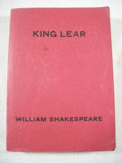 William Shakespeare King Lear Miniature Paperback Book
