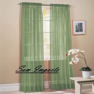 sheer window scarf in Curtains, Drapes & Valances
